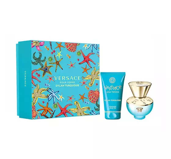 VERSACE DYLAN TURQUOISE POUR FEMME EDT SPRAY 30ML + SG 50 ML SET