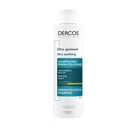 VICHY DERCOS TECHNIQUE ULTRA-HEILENDES SHAMPOO FÜR TROCKENES HAAR 200ML