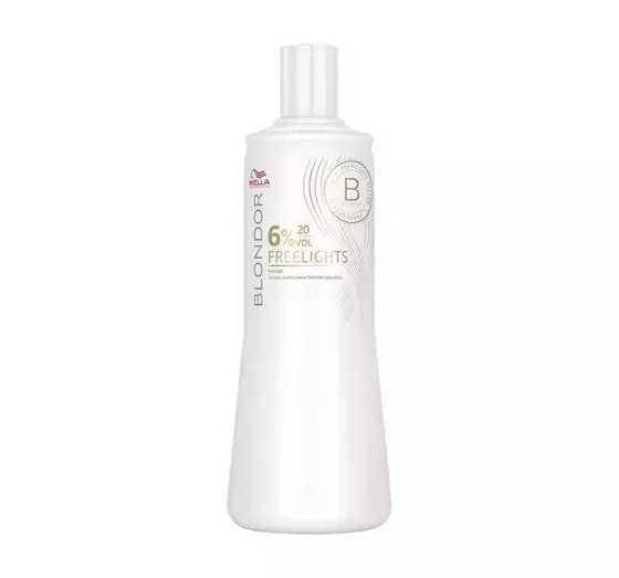 WELLA PROFFESIONALS FREELIGHTS ENTWICKLUNGSEMULSION 6% 1000 ML