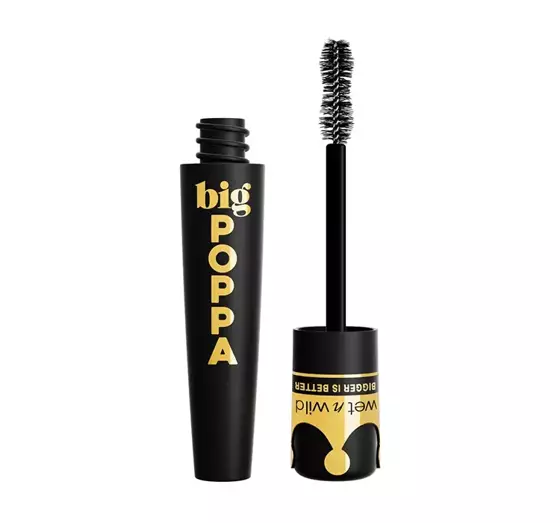 WET N WILD BIG POPPA MASCARA BLACKEST BLACK 10ML