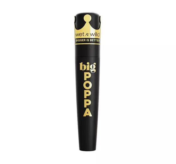 WET N WILD BIG POPPA MASCARA BLACKEST BLACK 10ML