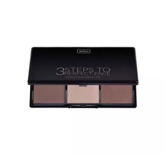 WIBO 3STEPS PALETTE GESICHTSKONTURIERUNG DARK DUNKEL