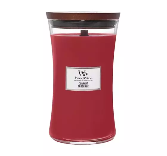 WOODWICK LARGE JAR CANDLE DUFTKERZE CURRANT 610G 