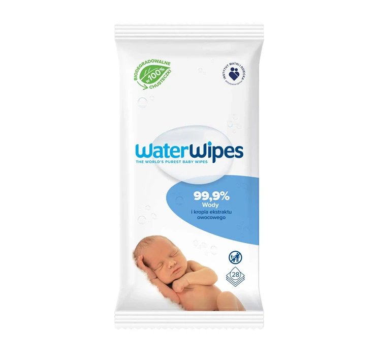 WaterWipes bio-abbaubare Feuchttücher 28 Stück