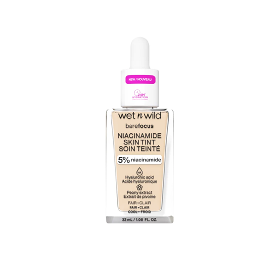 Wet n Wild Barefocus Leichte feuchtigkeitsspendende Foundation Fair 32ml