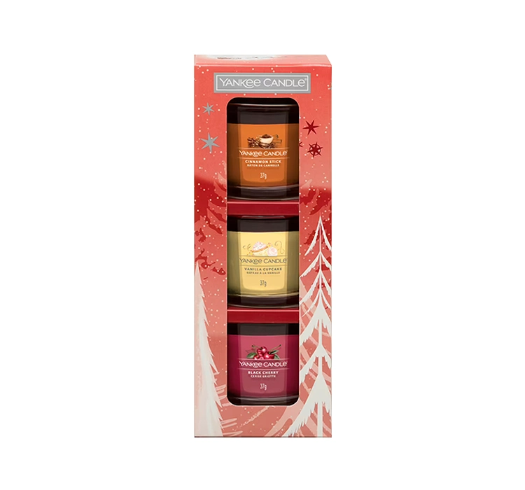 YANKEE CANDLE BRIGHT LIGHTS 3 MINI DUFTKERZEN SET