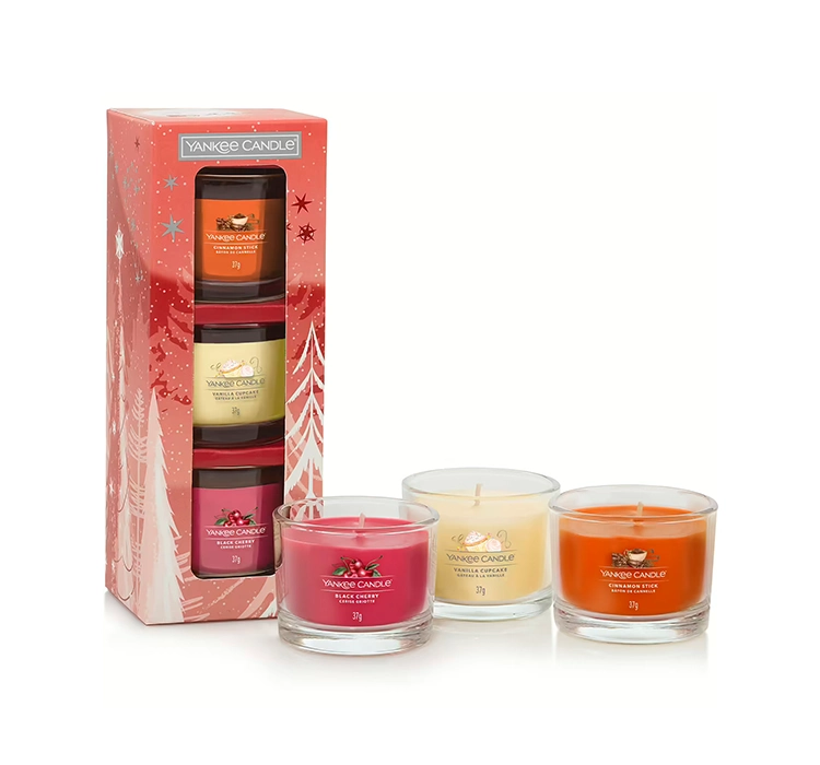 YANKEE CANDLE BRIGHT LIGHTS 3 MINI DUFTKERZEN SET