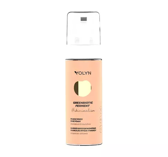 YOLYN GREENBIOTIC FERMENT REINIGUNGSSCHAUM PEACH VIBES 150ML