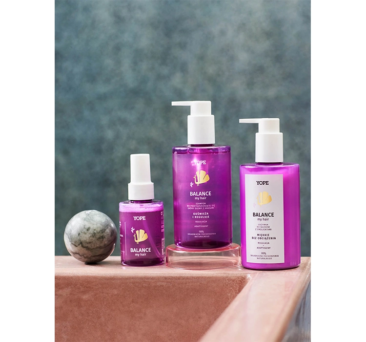 YOPE BALANCE MY HAIR SET SHAMPOO + CONDITIONER FÜR FETTIGES HAAR