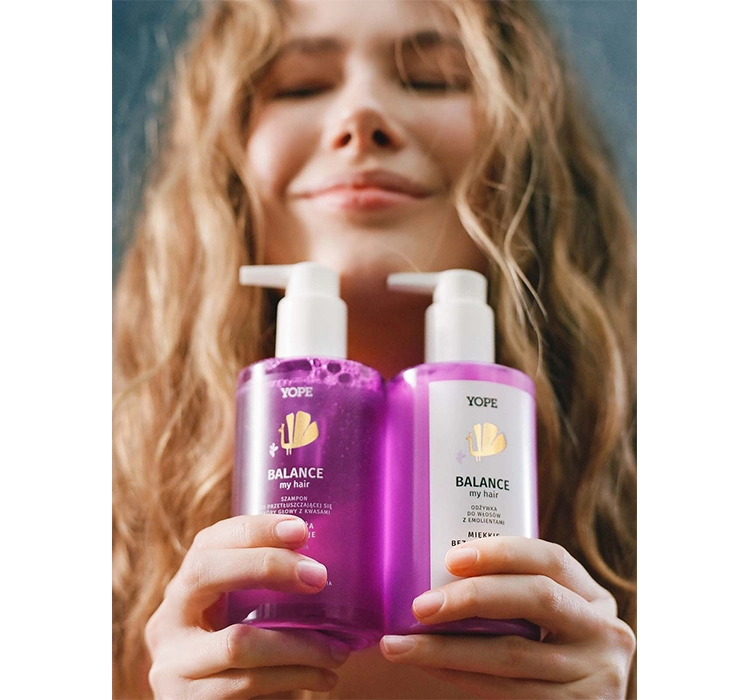 YOPE BALANCE MY HAIR SET SHAMPOO + CONDITIONER FÜR FETTIGES HAAR