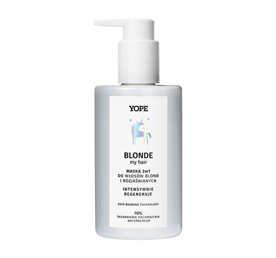 YOPE BLONDE MY HAIR 2IN1 MASKE FÜR BLONDES UND AUFGEHELLTES HAAR 300ML