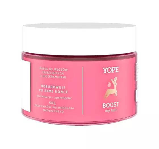 YOPE BOUNCE MY HAIR BOOST REGENERIERENDE MASKE MIT BIOCERAMIDEN 250ML