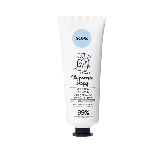 YOPE ERHOLTE FÜSSE NATÜRLICHE REPARIERENDE KÜHLENDE CREME 75ML