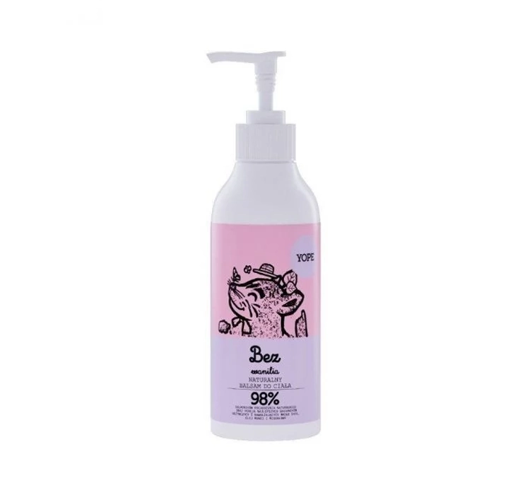 YOPE FLIEDER UND VANILLE NATÜRLICHE KÖRPERLOTION 300ML