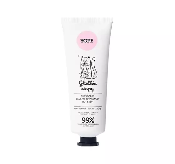 YOPE GLATTE FÜSSE NATÜRLICHER BALSAM FÜR FÜSSE 75ML