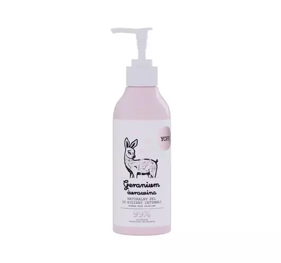 YOPE NATÜRLICHES INTIMPFLEGEGEL CRANBERRY & GERANIE 300ML