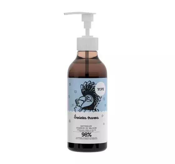 YOPE NATÜRLICHES SHAMPOO FRISCHES GRAS 300 ML