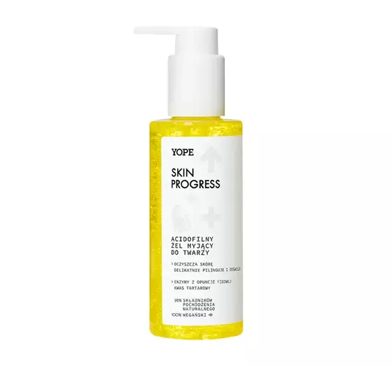 YOPE SKIN PROGRESS ACIDOPHILES GEL ZUR GESICHTSREINIGUNG 150ML