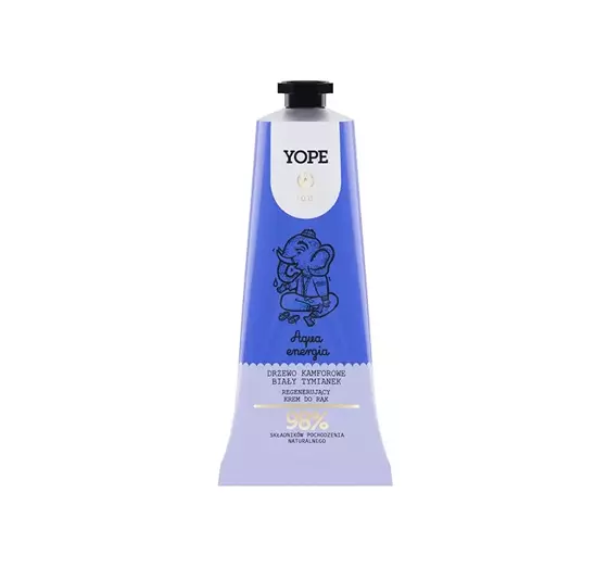 YOPE SOUL AQUA ENERGIE NATÜRLICHE HANDCREME MIT KAMPFERBAUM UND WEISSEM THYMIAN 50ML