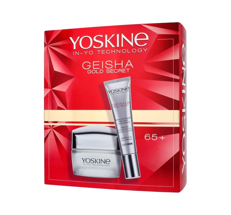 YOSKINE GEISHA GOLD SECRET 65+ SET FÜR GESICHTSPFLEGE + AUGENCREME