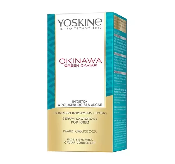 YOSKINE OKINAWA GREEN CAVIAR SERUM UNTER CREME 30ML