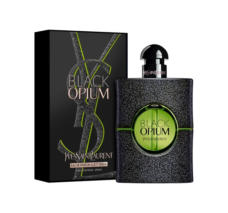 YVES SAINT LAURENT BLACK OPIUM ILLICIT GREEN EDP SPRAY 75ML