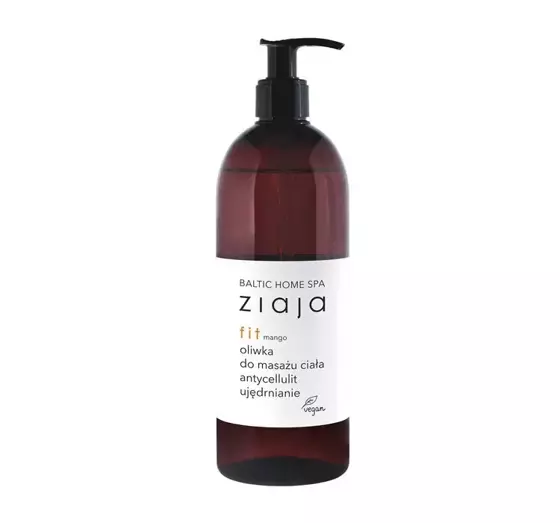 ZIAJA BALTIC HOME SPA FIT MASSAGEÖL FÜR DEN KÖRPER GEGEN CELLULITE 490ML