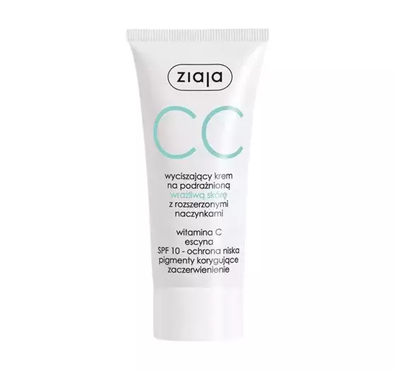 ZIAJA CC CREME EMPFINDLICHE GEREIZTE HAUT 50 ML