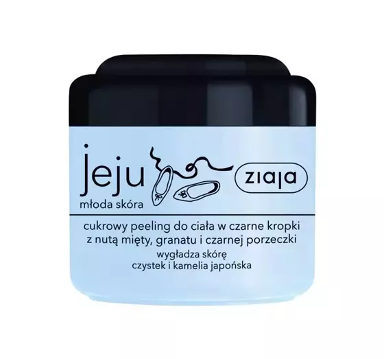 ZIAJA JEJU BLACK DOT ZUCKER-KÖRPERPEELING 200ML