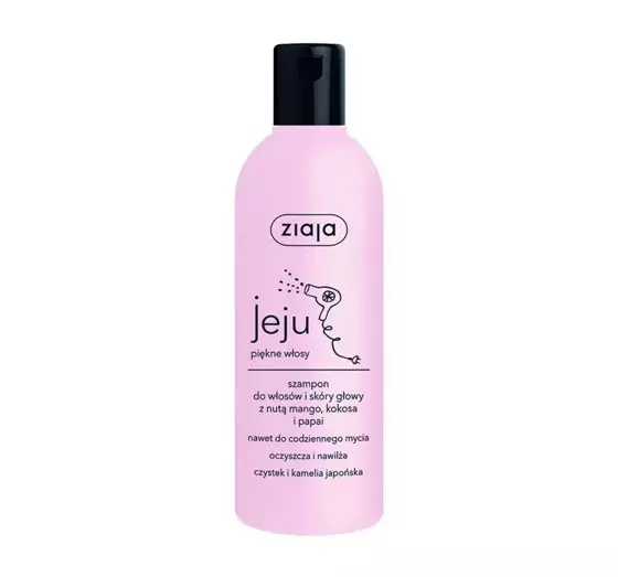 ZIAJA JEJU SHAMPOO FÜR HAAR UND KOPFHAUT 300ML