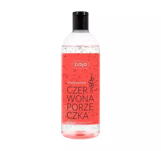 ZIAJA NATURALNIE VEGANES DUSCHGEL ROTE JOHANNISBEERE 500ML