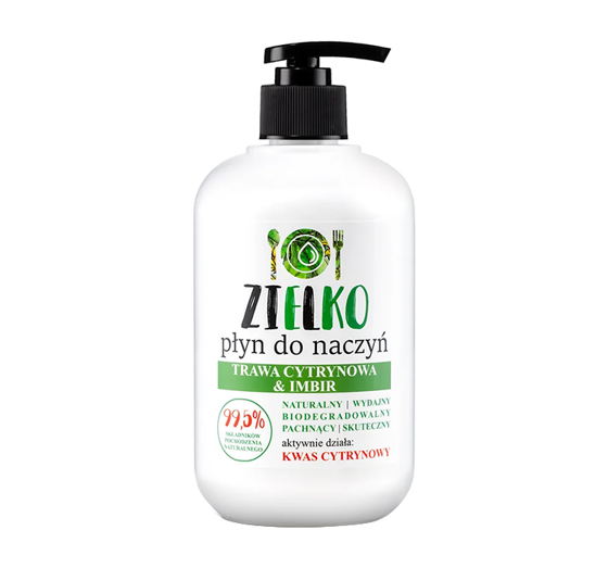 ZIELKO GESCHIRRSPÜLMITTEL ZITRONENGLAS & INGWER 500ML