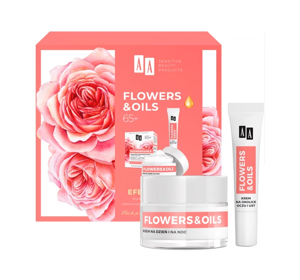 AA FLOWERS & OIL LIFTING EFFEKT 65+ GESCHENKSET