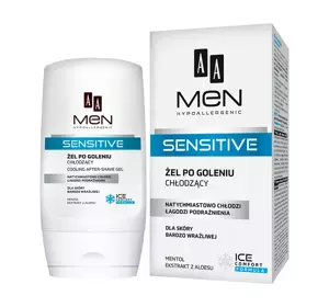 AA MEN SENSITIVE KÜHLENDES AFTERSHAVE-GEL 100ML