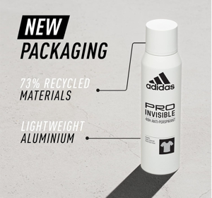 ADIDAS PRO INVISIBLE ANTITRANSPIRANT SPRAY 250ML