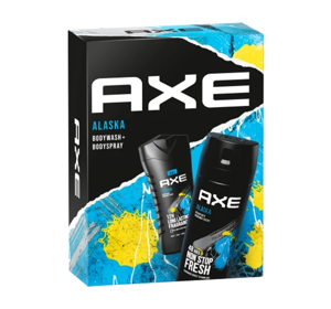 AXE ALASKA GESCHENKSET FÜR MÄNNER GEL 250ML + DEODORANT 150ML