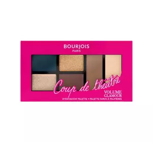 BOURJOIS VOLUME GLAMOUR COUP DE THEATRE LIDSCHATTENPALETTE 02 CHEEKY LOOK 8,4G