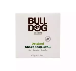 BULLDOG ORIGINAL SHAVE SOAP RASIERSEIFE REFILL 100G