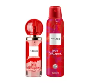 C-THRU LOVE WHISPER EDT 30ML + DEODORANT 150ML 