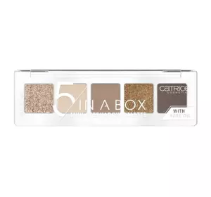 CATRICE 5 IN A BOX MINI LIDSCHATTENPALETTE 010 GOLDEN NUDE LOOK 4G