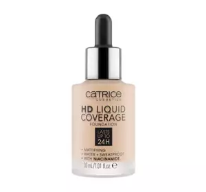 CATRICE HD LIQUID COVERAGE FOUNDATION 010 LIGHT BEIGE 30 ML