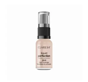 CLARESA LIQUID PERFECTION FOUNDATION 2IN1 103 COOL MEDIUM 18G