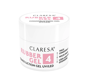 CLARESA RUBBER GEL AUFBAUGEL UV/LED 4 45