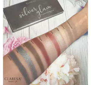 CLARESA SILVER GLAM LIDSCHATTENPALETTE 12G