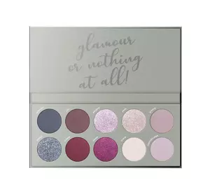 CLARESA SILVER GLAM LIDSCHATTENPALETTE 12G