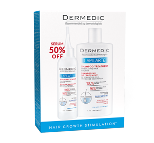 DERMEDIC CAPILARTE HAARWACHSTUM STIMULIERENDE KUR SHAMPOO + SERUM