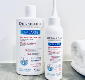 DERMEDIC CAPILARTE HAARWACHSTUM STIMULIERENDE KUR SHAMPOO + SERUM