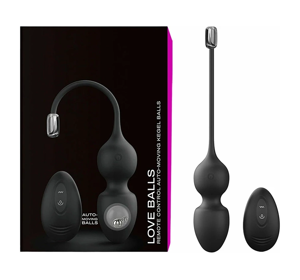 DORCEL LOVE BALLS VIBRIERENDE BÄLLE FÜR KEGEL-MUSKEL-TRAINING BLACK