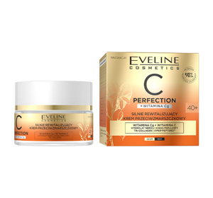 EVELINE C-PERFECTION STARK REVITALISIERENDE ANTI-FALTEN-CREME 40+ 50ML