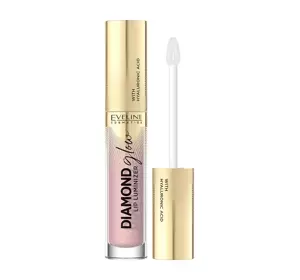 EVELINE DIAMOND GLOW LIP LUMINIZER LIPGLOSS MIT HYALURONSÄURE 03 CARAMEL ICE CREAM 4,5ML